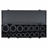 Набор головок ударных 3/4" 17пр. (19-55мм) металл.кейс