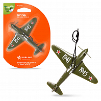 Ароматизатор подвесной "Самолет" Сочное яблоко
