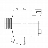 Генератор для автомобилей Ford Ecosport (12-) 1.6Ti/Fiesta VI (08-) 1.4i/1.6Ti 150A