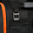 Сумка-холодильник (термосумка) на колесах с телескоп.ручкой 48 л, водонепр., черн./сер./оранж. airline ADCB014 