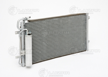 Радиатор кондиционера для автомобилей Приора (тип Halla)