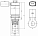Клапан регулирующий компрессора кондиционера для автомобилей Skoda Оctavia A5 (04-) (тип Sanden)