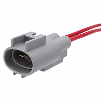 Разъём 2 pin с проводами для э/вентил. охл. кондиц. Лада Priora, Kalina, Toyota Camry