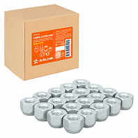 Гайка колесная M12x1,5x16, конус, ключ 21, открытая, дакромет для а/м Mitsubishi/Hyundai