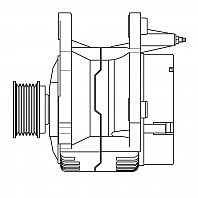 Генератор для автомобилей VAG Golf IV (97-) 1.4i/1.6i 90A