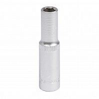 Головка торцевая 1/4" DR шестигранная 6мм глубокая