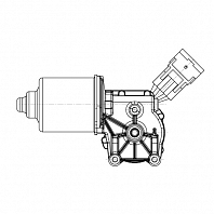 Моторедуктор стеклоочистителя для автомобилей Citroen Berlingo (08-) (перед.)