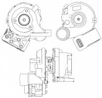 Турбокомпрессор для а/м Kia Sorento (09-)/Hyundai Santa Fe (09-) 2.2 D [D4HB] (тип GTB1752VLK)