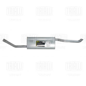 Глушитель для автомобилей Peugeot 408 (10-) 1.6i основной (алюминизированная сталь) trialli EMM 0359 1607953980