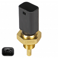 Датчик температуры для автомобилей Renault Logan (04-)/Duster (10-)/Лада Largus (12-) 3 контакта в 2 ряда