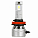 Лампа светодиодная H11/H8 ULTRA, 55Вт, 10400Лм (5200Лм x 2), 6500К (Белый), 12/24В, комплект 2 шт.