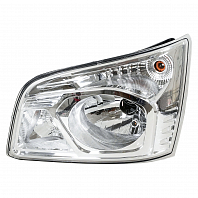 Фара для автомобилей ГАЗон Next (14-) (головного света) с ДХО левая