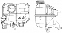 Бачок расширительный охлаждающей жидкости для а/м MINI Cooper (06-)/Countryman (10-)/Clubman (07-)