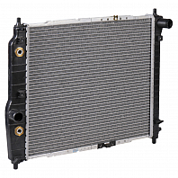 Радиатор охлаждения для а/м Chevrolet Aveo (05-) 1.2i/1.4i AT (паяный) МП-серия