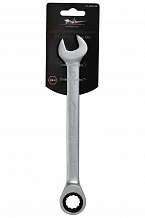 Ключ комбинированный трещоточный 16мм пласт. подвес PRO