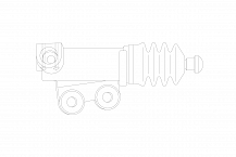 Цилиндр сцепления для автомобилей Honda Civic VIII (06-) рабочий