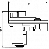 Электродвигатель стояночного тормоза для автомобилей Jetour Dashing (22-)
