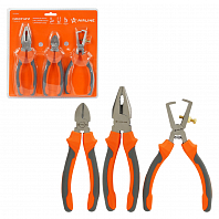 Набор ШГИ 3пр. (бокорезы 160мм, пассатижи 180мм, стриппер 160мм) блистер