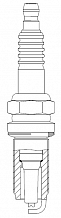 Комплект свечей зажигания для автомобилей Peugeot 407 (04-)/406 (99-) 1.8i/2.0i (кмпл. 4шт.)