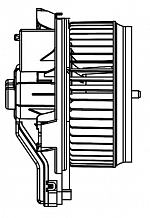 Электровентилятор отопителя для автомобилей Changan UNI-K (21-)