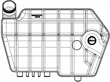 Бачок расширительный охлаждающей жидкости для а/м DAF XF 105 (05-)/XF 95 (02-)