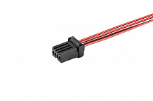 Разъём 4 pin с проводами для кнопки управления стеклопод., датчика темп.салона для Лада