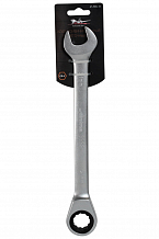 Ключ комбинированный трещоточный 21мм пласт. подвес PRO