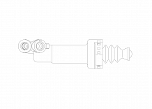 Цилиндр сцепления для автомобилей Skoda Octavia (96-) 1.4i, 1.6i (с канатной тягой) рабочий