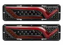 Фонарь для грузовой техники задний светодиодный, 12/24В, 300x88x27мм, комплект 2 шт. МП-серия