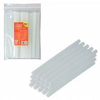 Стержни клеевые(термоклей) прозрачные 11*200мм для термопистолета, компл.20шт., ПЭ пакет