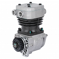 Компрессор воздушный для автомобилей КАМАЗ, ЛИАЗ (1 цилиндр, >380 л/мин) (до 2011г.)
