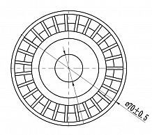 Ролик приводного ремня для автомобилей Лада 1118/2123 (только ролик) (CM 1230)