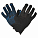 Перчатки трикотажные ХБ с ПВХ покрытием, черные, (к-т 5 пар), 7,5 класс/40г., мод.202ч airline AWG-C-03 