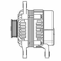 Генератор для автомобилей Kia Sportage I (00-) 2.0i 70A