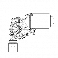 Моторедуктор стеклоочистителя для автомобилей Exeed TXL (19-) (перед.)