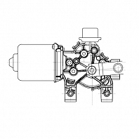Моторедуктор стеклоочистителя для автомобилей Geely Atlas (16-) (перед.)