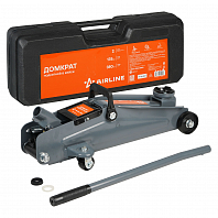 Домкрат подкатной 2т 135-380мм, кейс МП-серия