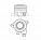 Муфта выключения сцепления для автомобилей Sollers Atlant (22-)/JAC Sunray (20-) 2.7D