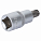 Головка торцевая 1/2&quot; DR с вставкой SPLINE M10 длиной 55мм airline AT-BS-61 625410 39510 120710