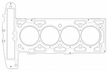 Прокладка ГБЦ для а/м Chevrolet Captiva C100 (10-)/Opel Antara (10-) 2.4i