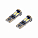 Лампa светодиодная T10 (W5W) PRO, 6000K (Белый), 12/24В, 2.5Вт, 12LED, Биполярная, Обманка CAN bus airline AEAR322 