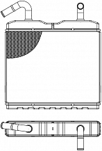 Радиатор отопителя для экскаваторов Hyundai R140/210/250/290/330/380/480/520