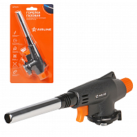 Горелка газовая на цанговый баллон, пьезоподжиг, сопло D12*75 мм
