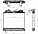 ОНВ (радиатор интеркулера) для автомобилей MAN TGA (02-)/TGS (07-)/TGX (07-) (выс. сердц. 665мм)