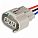 Разъём 3 pin с проводами для катушки зажигания Suzuki, Opel, Fiat airline AECC091 H006T11371 H6T11371 33400-51K00-000 33400-51K60-000 33400-51K20 33400-51K60 33400-51K40-000 33400-51K20-000 33400-51K00 33400-51K40 33400-65J00-000 33400-65J00 133964