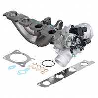 Турбокомпрессор для а/м Audi A4 (B7) (04-)/A6 (C6) (05-) 2.0T (тип K03)