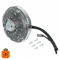 Муфта вязкостная для автомобилей Scania 6 (L,P,G,R,S-series) (16-) [DC13] (электронное управление, без крыльчатки)