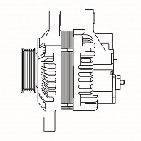 Генератор для автомобилей Honda CR-V II (01-) 2.0i/Stream (01-) 1.7i 80A