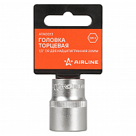 Головка торцевая 1/2" DR двенадцатигранная 20мм, пласт. подвес