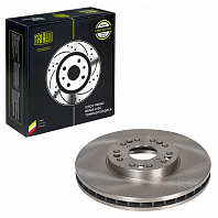 Диск тормозной для автомобилей Toyota Mark II X110 (00-)/Lexus GS (98-)/IS (99-) передний d=296